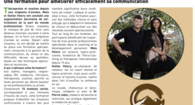 Bulcom article 18 avril 2019 – Gestion du stress et des conflits